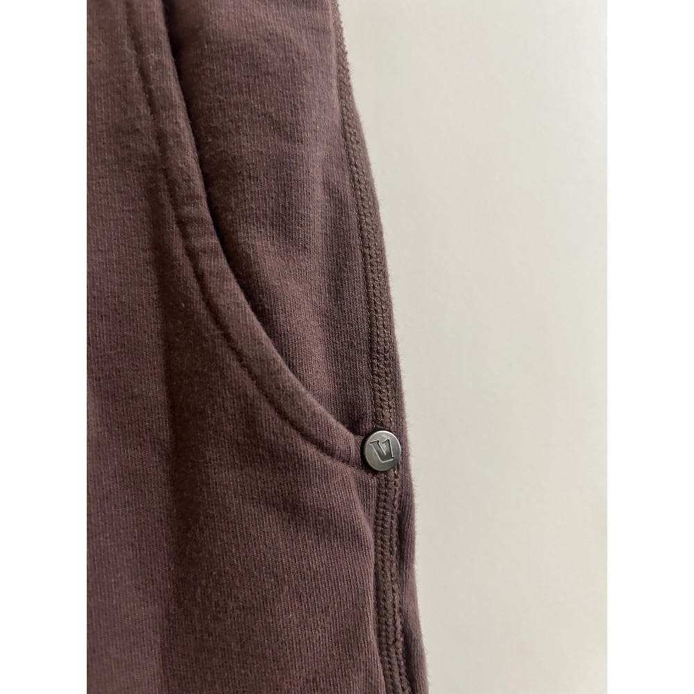 Vuori Performance Jogger Pants Womens Dusty Plum Black Waistband Drawstring - Picture 3 of 10